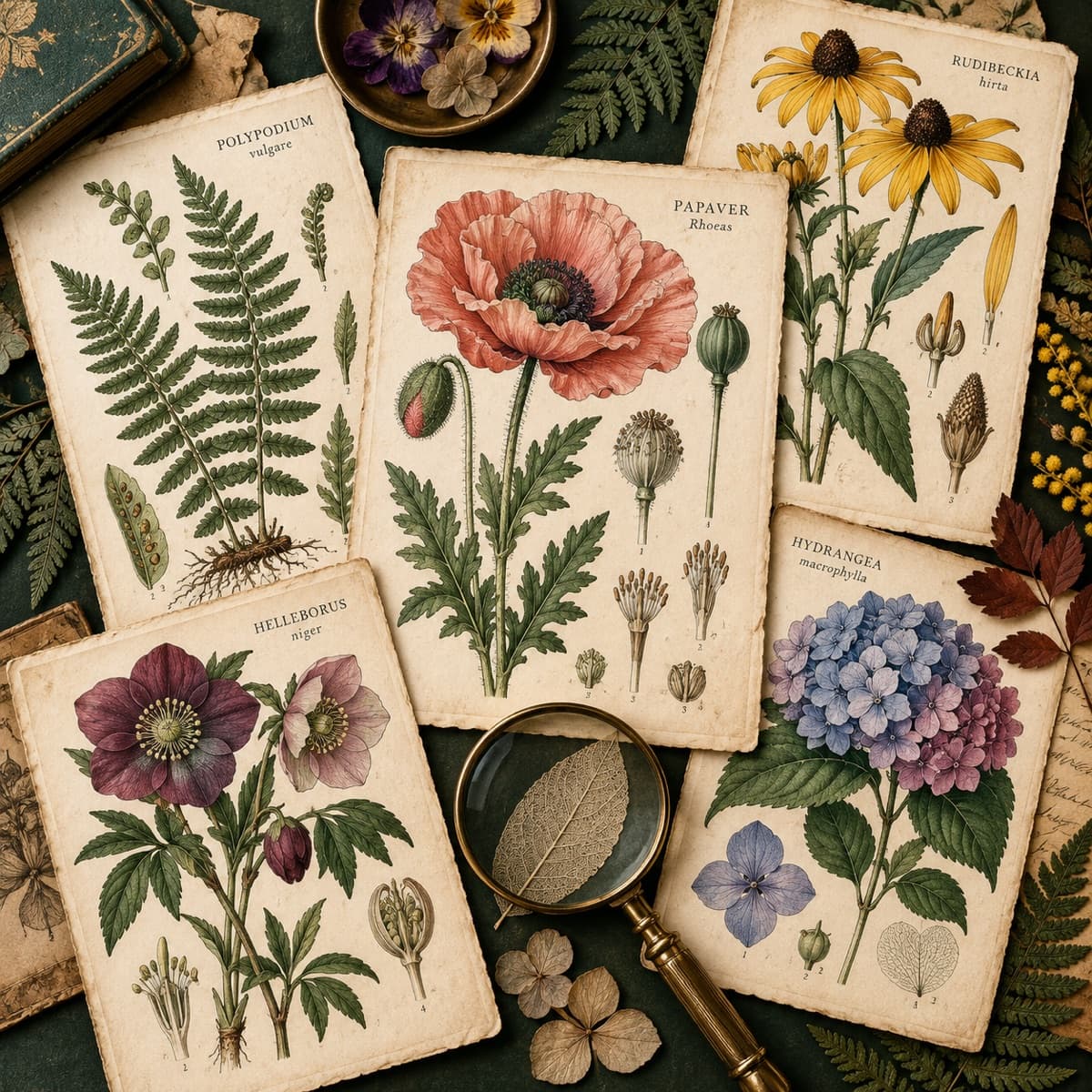 Vintage botanicals category